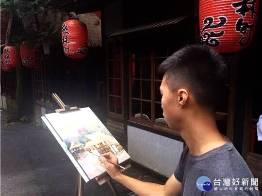 寫生範圍以綠意盎然的森林及創意妖怪為主題創作。