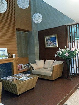 學昇麗緻會館-逢甲館一樓挑高交誼廳