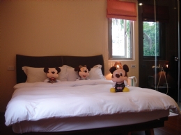 日月潭愛之屋民宿(原LOVE HOME)-庭園館黑色Mickey房