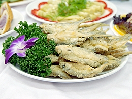日月潭古早味餐廳-香酥奇力魚