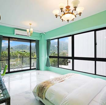 日月潭貓囒山會館民宿-203雙人房(浴缸.景觀陽台)