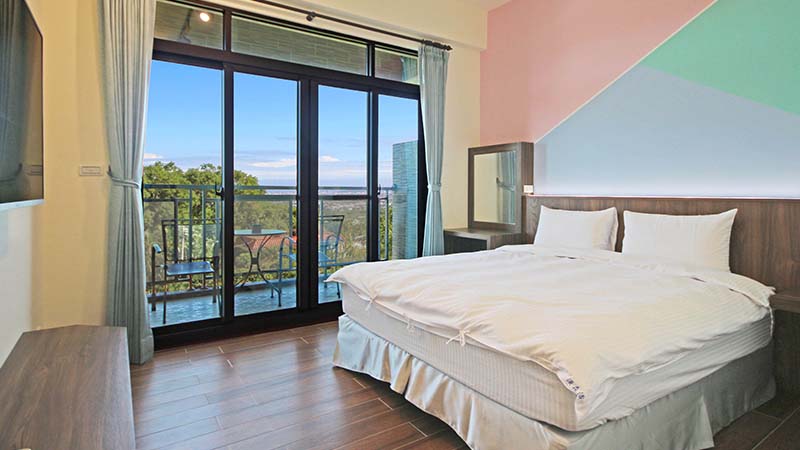 漫森活‧台東民宿標準雙人房(一大床)