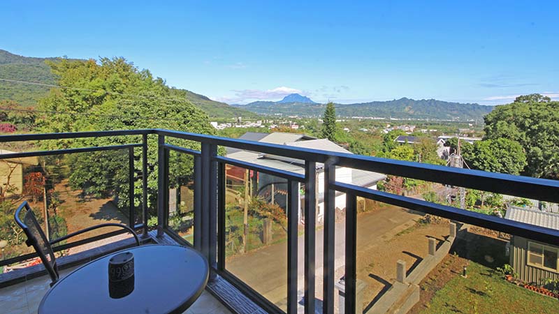 漫森活‧台東民宿陽台