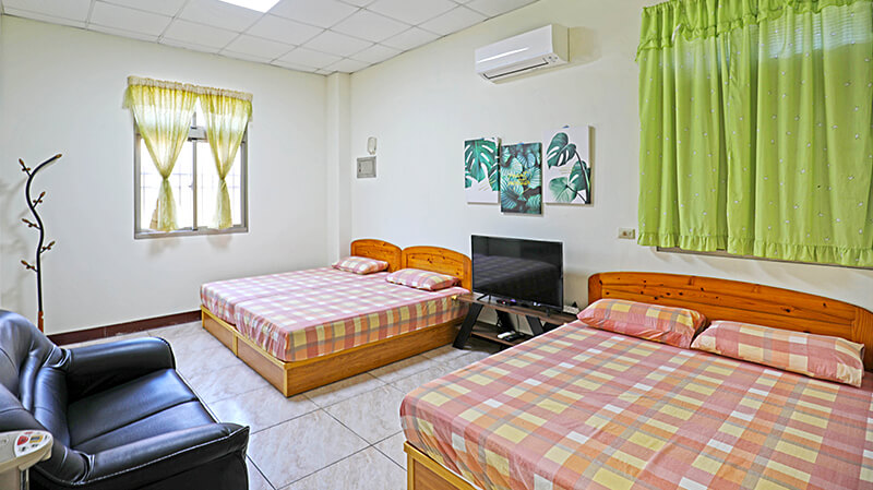 古坑大自然民宿全景溫馨四人套房