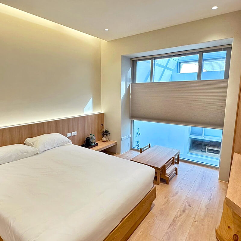 沐正農場-木一館｜嘉義包棟民宿夏長雙人房