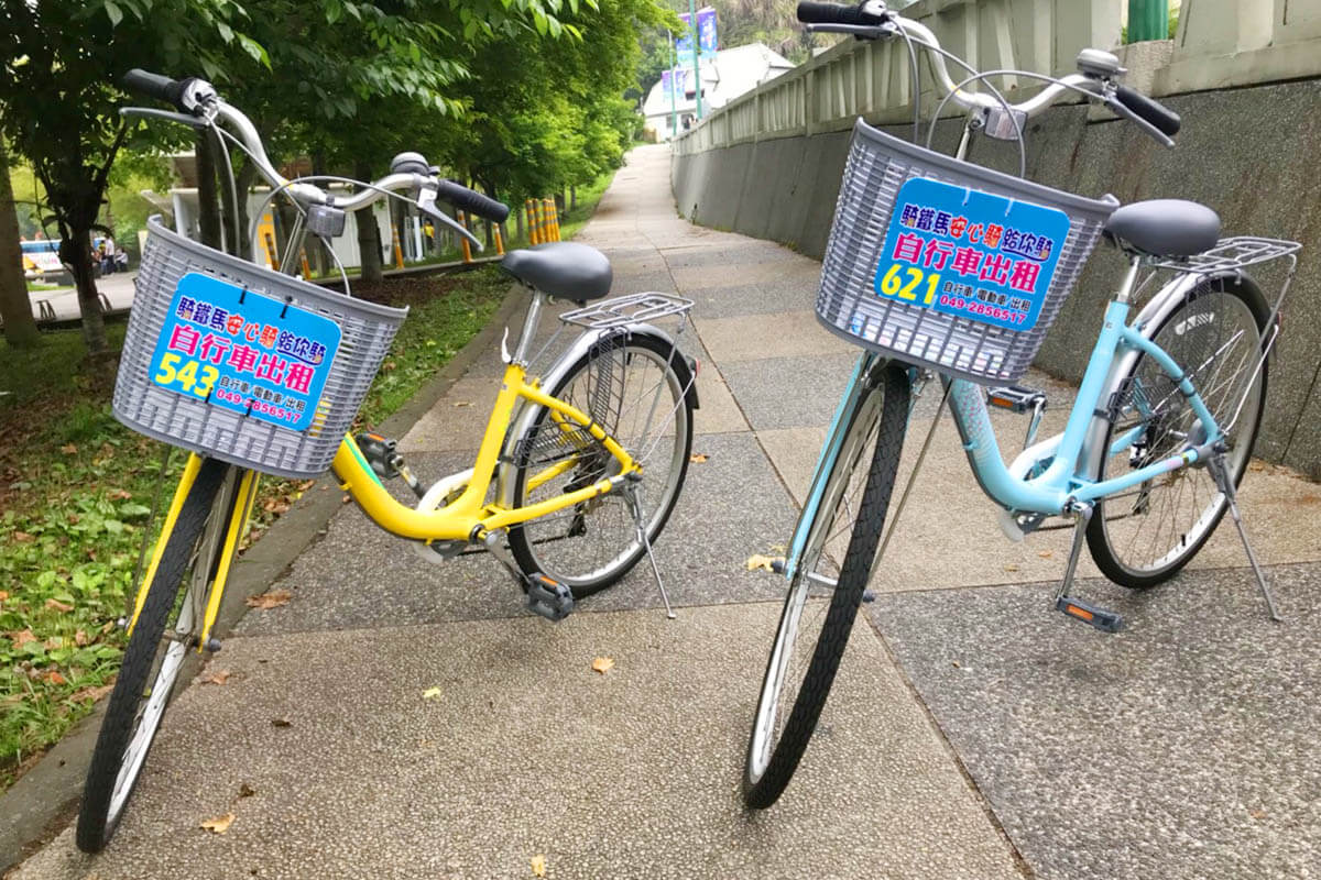 日月潭租車 安心騎日月潭自行車出租 機車出租 電動車出租