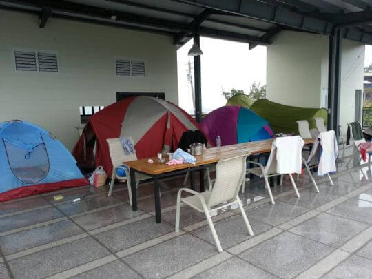 露營
相片來源：台南雲頂景觀民宿