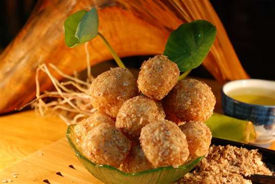 芋頭蔴荖
相片來源：金山伴手禮・金山老街獅子林餅舖