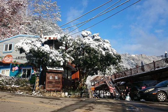 雪景
相片來源：拉拉山谷點咖啡民宿