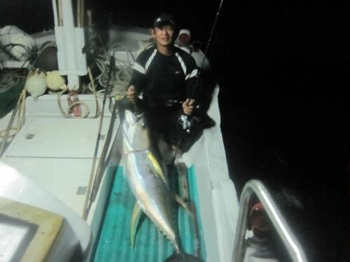 32公斤鮪魚
相片來源：綠島田の家民宿