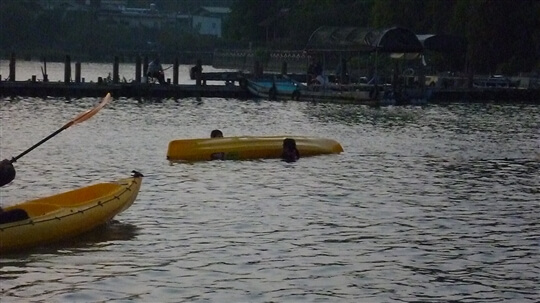 1071025華德福高級中學獨木舟訓練
相片來源：南投縣日月潭水上觀光遊憩發展協會