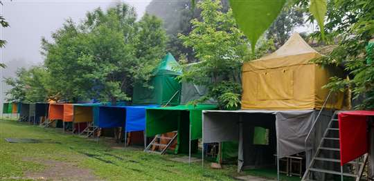 
相片來源：新竹五峰露營區‧移動城堡露營