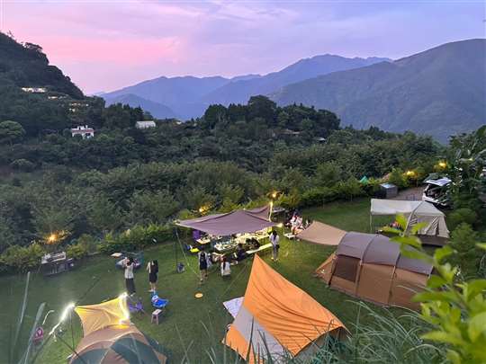 
相片來源：新竹五峰露營區‧移動城堡露營