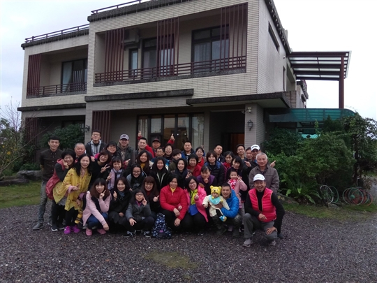新竹李小姐家族旅遊，謝謝你們喔!
相片來源：宜蘭蜻蜓雅茿庭園民宿