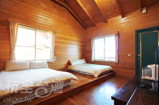 四人觀景和式木屋(兩大床)1