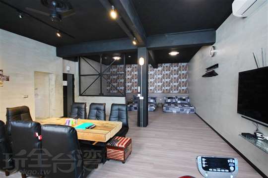 台南8人住宿推薦｜幸福滿屋整層18坪通鋪房型・每人719元起・近花園夜市國華街