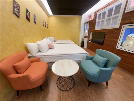 4人房／黃金海岸(二樓面海)