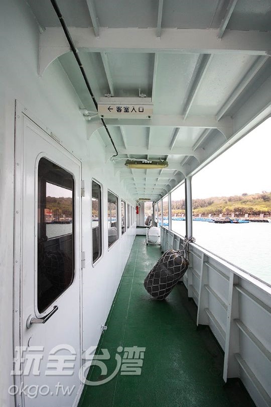 蘭嶼綠島船票‧金星客輪甲板區